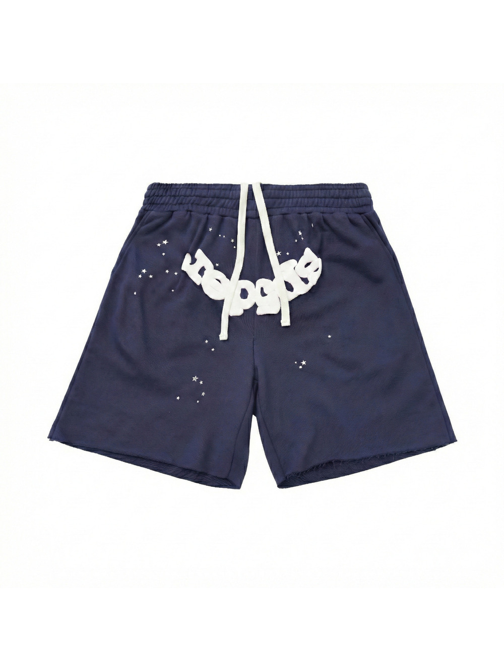 SP5DER OG Web Logo Sweat Shorts - Navy